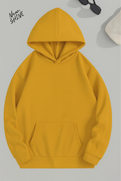 New Shine Hanorac cu glugă unisex