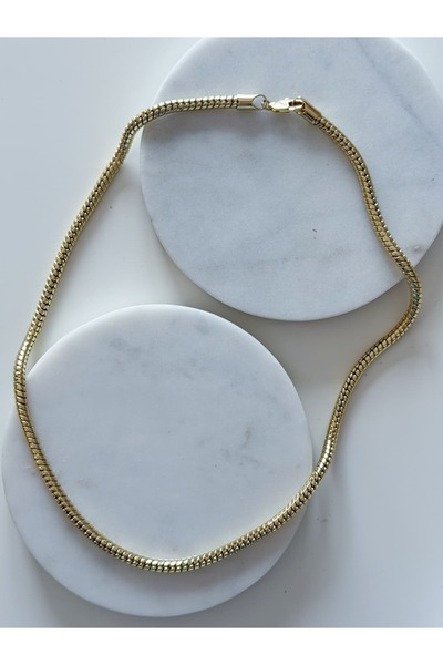 CHARMLUCKY ÖZEL SERİ HALAT YILAN ZİNCİR KOLYE