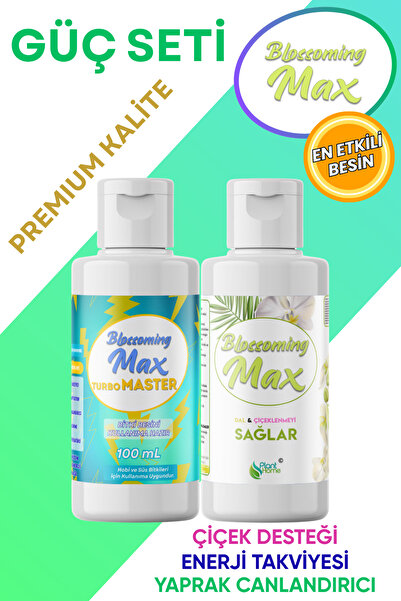 BlossomingMax İkili Güç Seti – Turbo Master & Blossoming Max - Hızlı Büyüme v...
