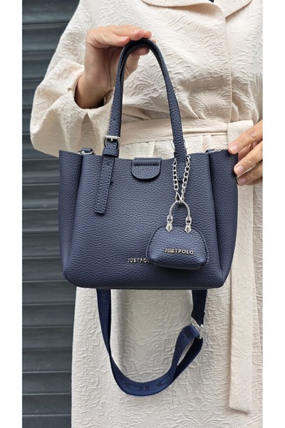 Just Polo Justpolo Women's 3 Compartments Soft Leather Hand and Shoulder Bag Tyçk7011