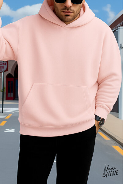New Shine Унисекс суичър с качулка 