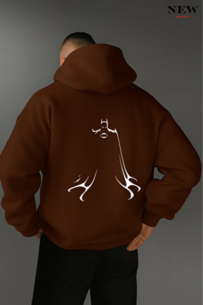 New Shine Batman Štampano Sa kapuljačom dukserica