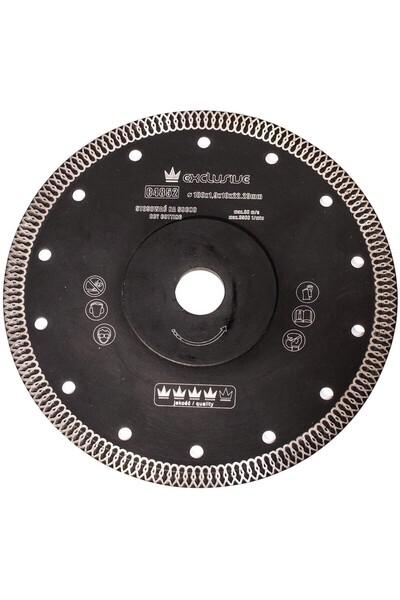 JollyMag Disk diamantat turbo subtire, keramika, upravene umeda a uscata, 180...