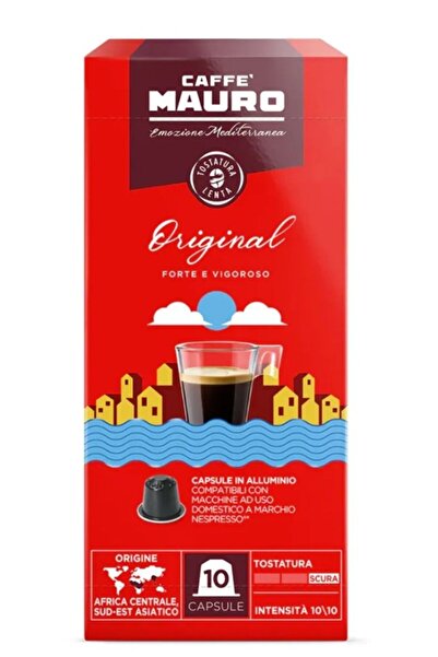Caffe Mauro Original Nespresso Capsule Coffee 30 Capsules