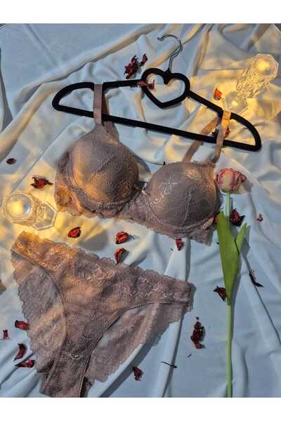 Infaith Dolgusuz dantelli sütyen takımı