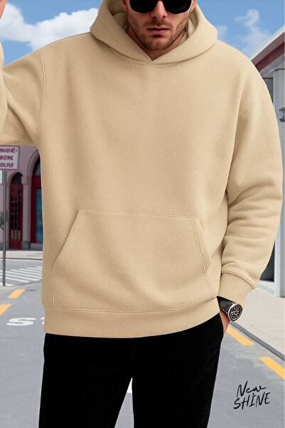 New Shine Унисекс суичър с качулка 
