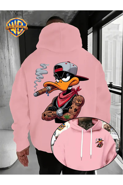 AEMİ Unisex duk Štampano Oversize kroj 100% pamuk Sa kapuljačom dukserica