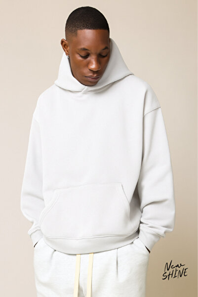 New Shine سويت شيرت بقلنسوة للجنسين