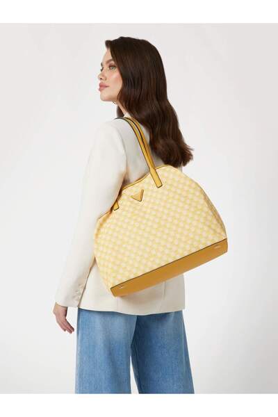 Guess G Wave Geometric Pattern Shopper Bag