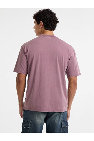 Guess Logo Patterned T-Shirt