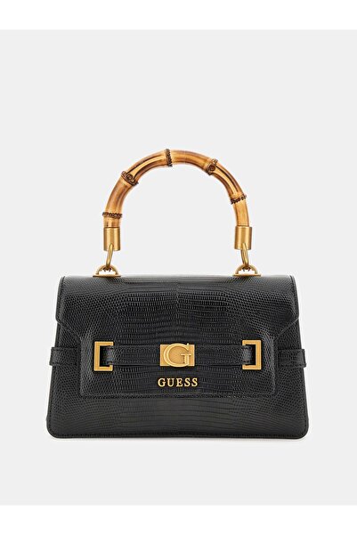 Guess Sibel Python Patterned Mini Clutch Bag