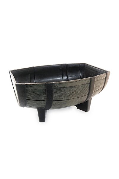 JollyMag Flower pot, barrel model, 41x29x19 cm