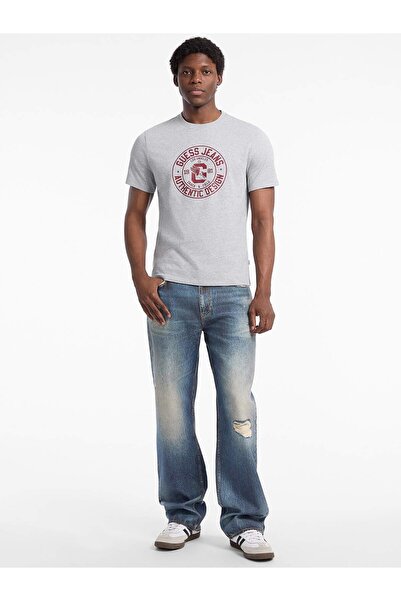 Guess Patterned Standard Fit T-Shirt