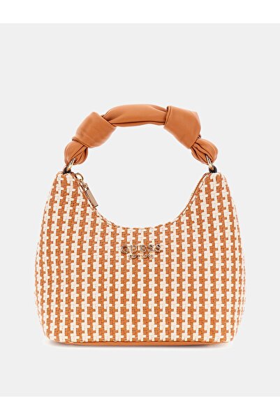 Guess Mirema Straw Mini Hobo Bag
