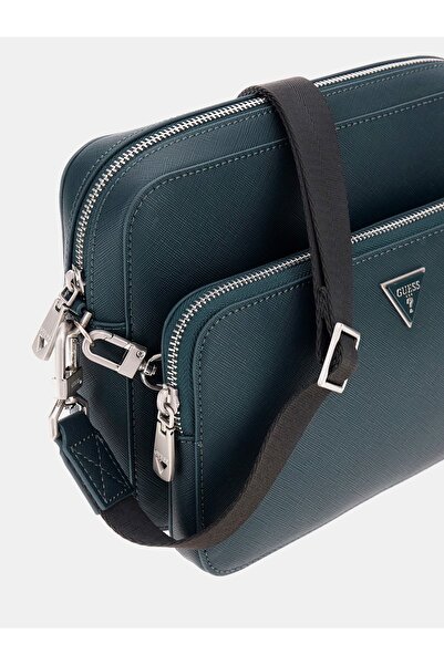 Guess Milano Saffiano Crossbody Bag