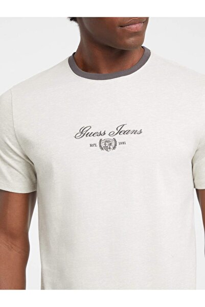 Guess Logo Patterned T-Shirt