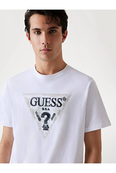 Guess Triangle Logo T-Shirt