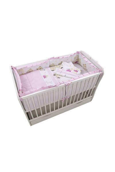 JollyMag Lenjerie MyKids Teddy Play Pink M1 4+1 Piese 120x60