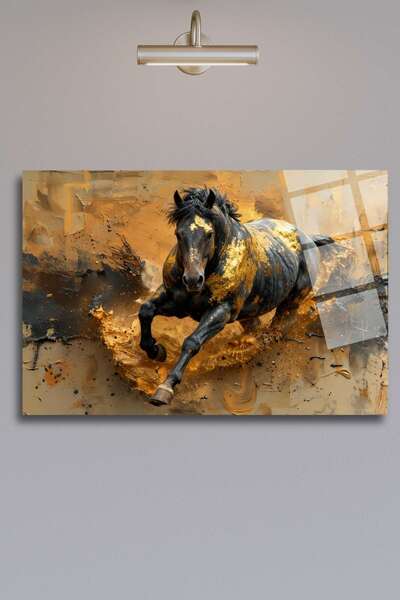 HMDS CONCEPT Tablou de cai, tablou din sticlă rezistentă la spargere 392