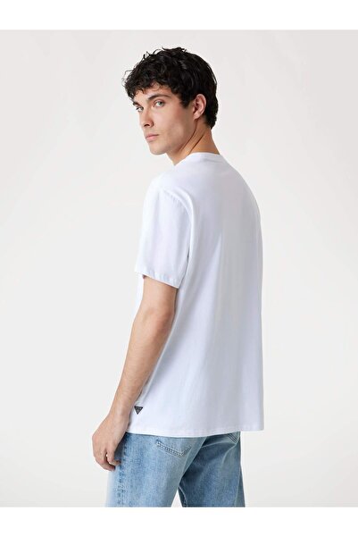 Guess T-Shirt with Embroidered Logo