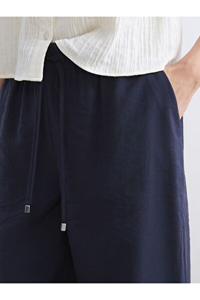 LC Waikiki LCW Vision Beli Lastikli Modal Karışımlı Kadın Pantolon