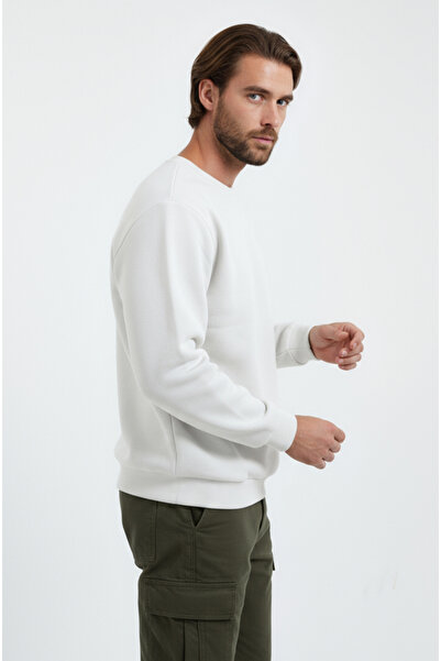 Sizce Moda Erkek Bisiklet Yaka Sweatshirt 3 İplik ( Yumuşacık Kumaş )