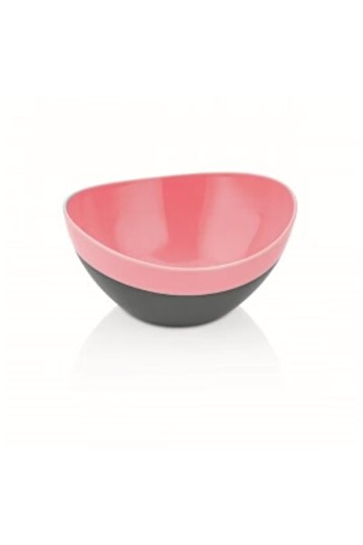 Qlüx Ideas Double Color Bowl Maxi Pink-Grey