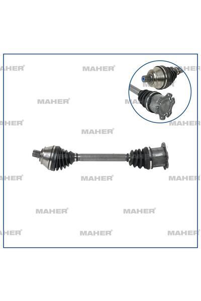 MAHER Aks komple ön a6 05-11 blb-bre-cagb-caha-cahb 2.0 tdi a-t sol 543mm 4f0407271n