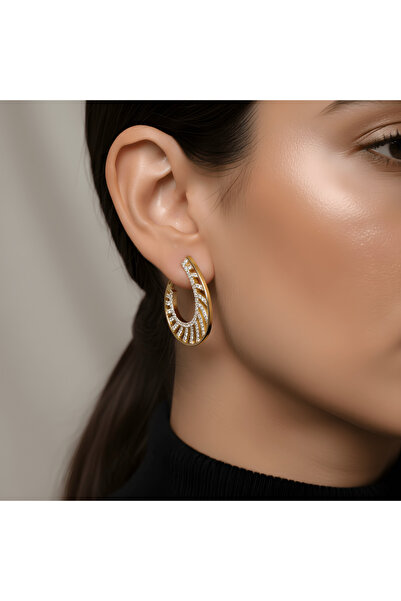 XUPING JEWELRY XUPING KADIN KÜPE (ZİRKON TAŞLI ÖZEL TASARIM KADIN KÜPE )