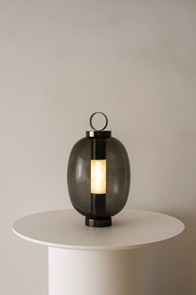 Cristalin Aydınlatma Platinum Table Lamp Smoked