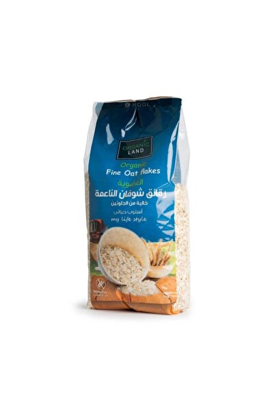 SHMOOOL رقائق الشوفان العضوية الناعمة خالية من الجلوتين 1 كجم (Organic Land)