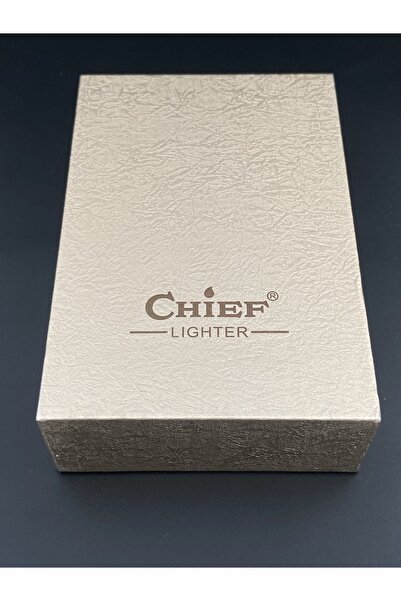 Chief Çarklı Çift Fitilli Benzinli Çakmak
