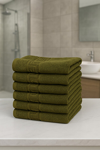 Truva Grup Set of 4 Greek Towels – 100% Cotton, 500 g/sqm, 2x70x140 cm + 2x50x90 cm