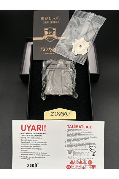 Zorro 582 Orijinal Benzinli Çakmak
