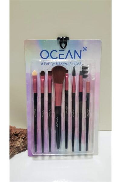 Empressco Ροζ Σετ 8 πινέλων μακιγιάζ Μοντέρνου Σχεδιασμού, Όμορφο και Βολικό ...