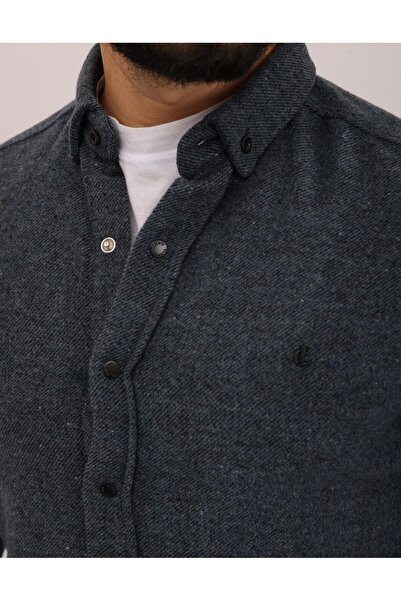 cliento Günlük Kombin Oduncu Tarz Şık Erkek Gömlek