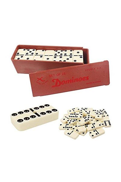 Jonquin مجموعة لعبة الدومينو المزدوجة الستة
