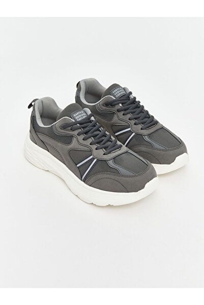 LC Waikiki LCW STEPS Lace-Up Mesh Detailed Men's Sports Shoes