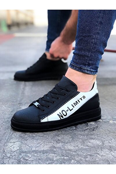 aradimtaradim حذاء Wagoon WG027 العادي للرجال من الفحم الأبيض بدون حدود