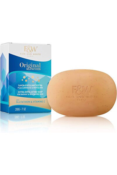 Fair & White صابون فير آند وايت الأصلي للتقشير الإضافي بالجلوتاثيو