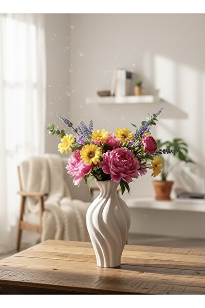 VARKAL İskandinav Tarzı Modern Bohem Kıvrımlı Pinterest Vazo