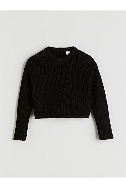 LC Waikiki Lcw Eco Crew Neck Girl's Knitwear Sweater