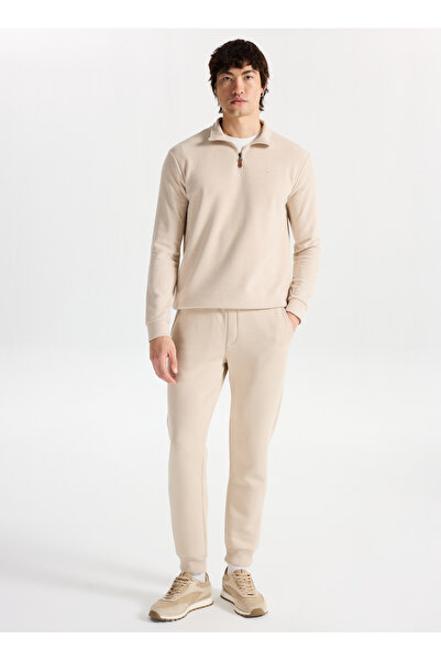 Mustang Relaxed Bej Erkek Eşofman Altı M5WM-EA1595