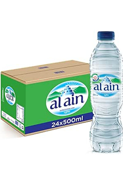 Al Ain مياه معبأة في كرتون 500 مل × 24 – علبة