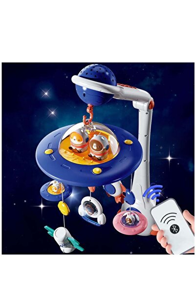 Arabest جرس سرير مهدئ للأطفال، اتصال بلوتوث للموسيقى، جرس معلق بجانب السرير ع...