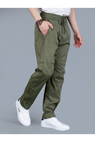 Fort Collins By Styli Men Solid Pants with Zip Pocket