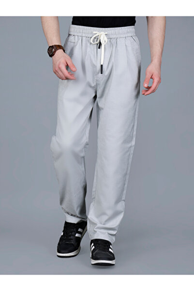 Fort Collins By Styli Men Relaxed Fit Drawstring Pants