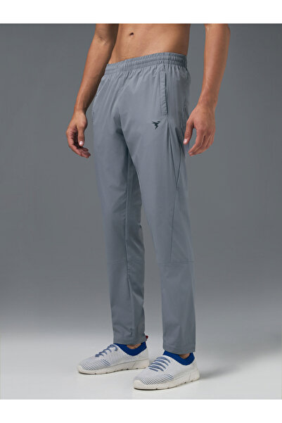 Technosport By Styli بنطال رياضي رجالي سادة بقصّة قصة ضيقة