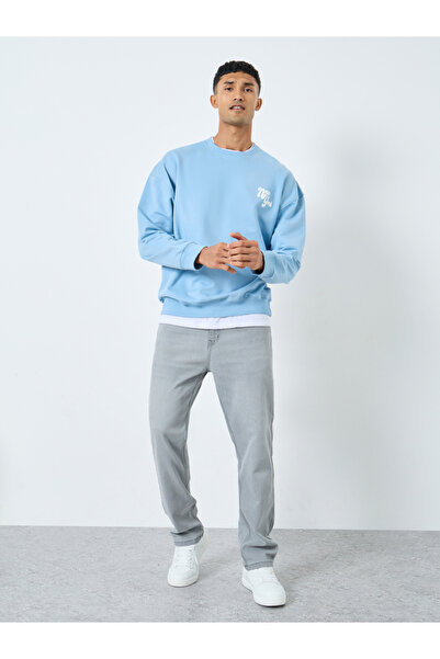 Styli Men Mid Rise Relaxed Fit Jeans