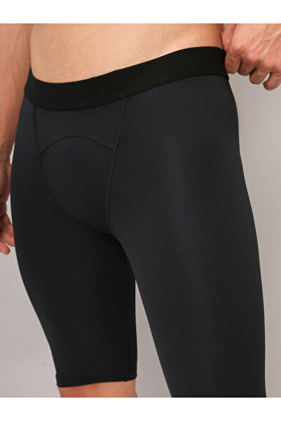 Technosport By Styli Men Solid Slim Fit Compression Tights